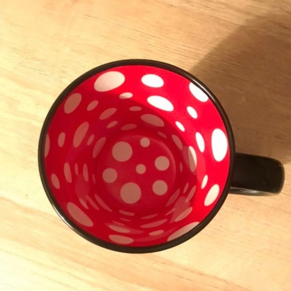 Yayoi Kusama mug Cosmic Nature NYBG
